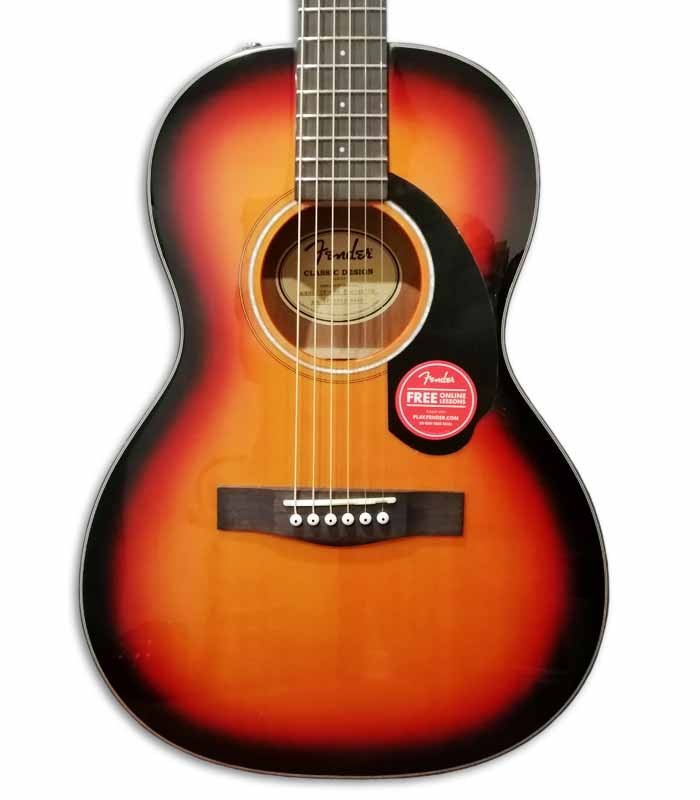 fender parlor acoustic guitar