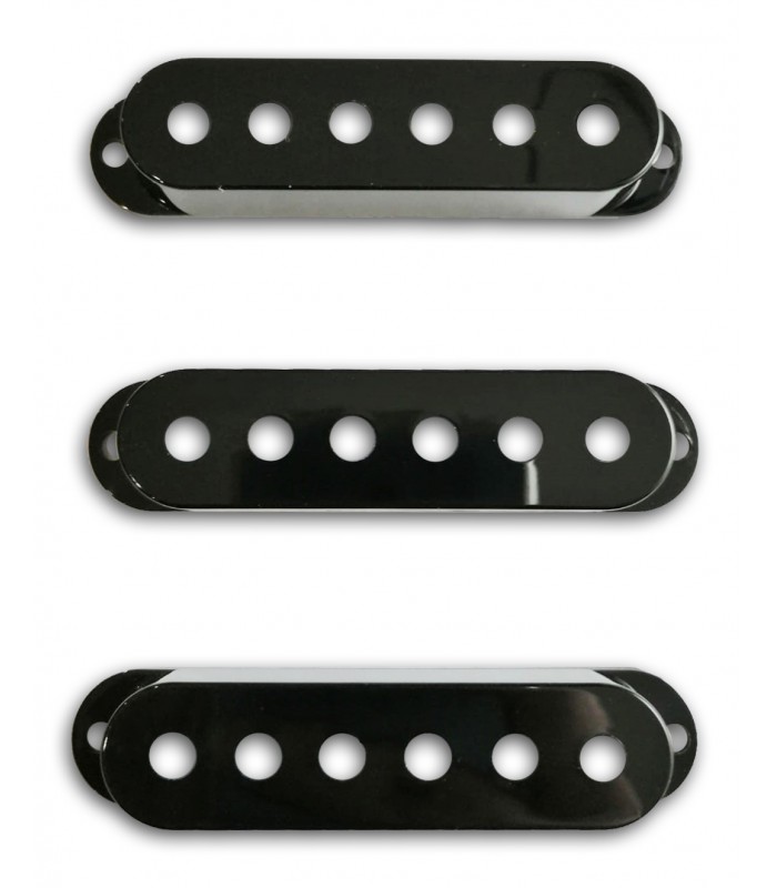 black stratocaster pickup covers