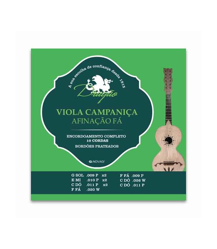 Dragao 010 For Viola Campanica F 10 Strings String Set