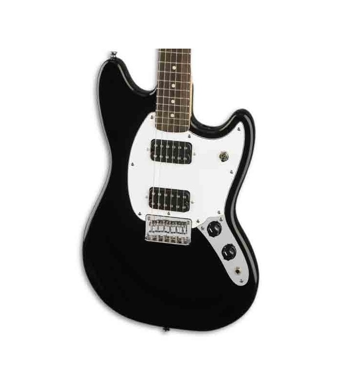 Electric Guitar Fender Squier Bullet Mustang HH RW Black