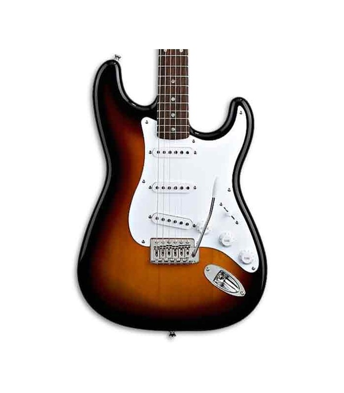 fender squier bullet stratocaster tremolo hss il brown sunburst