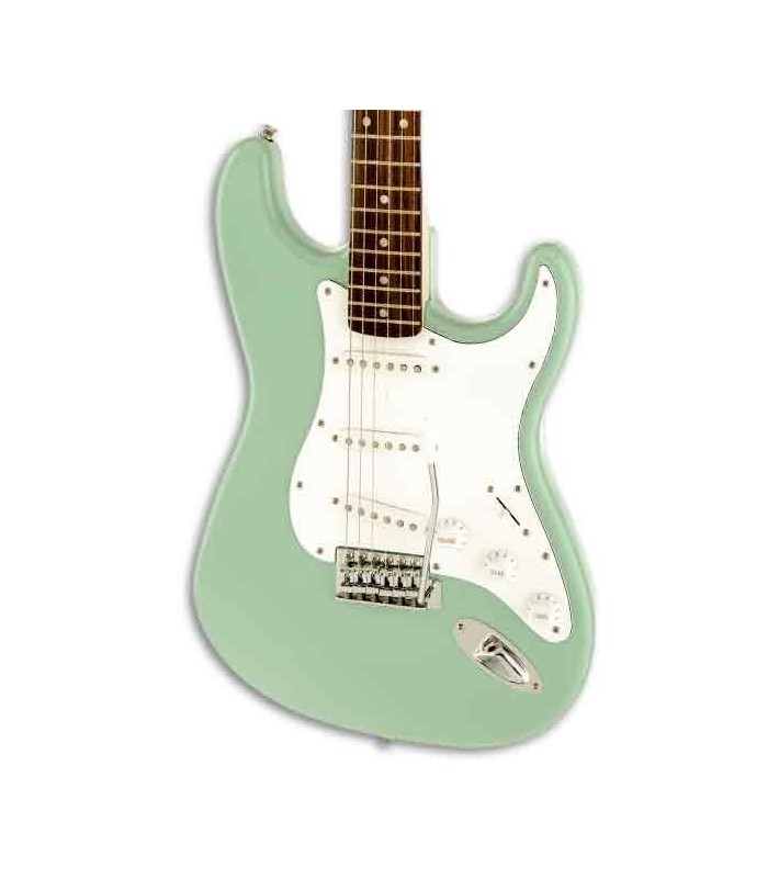 squier stratocaster green