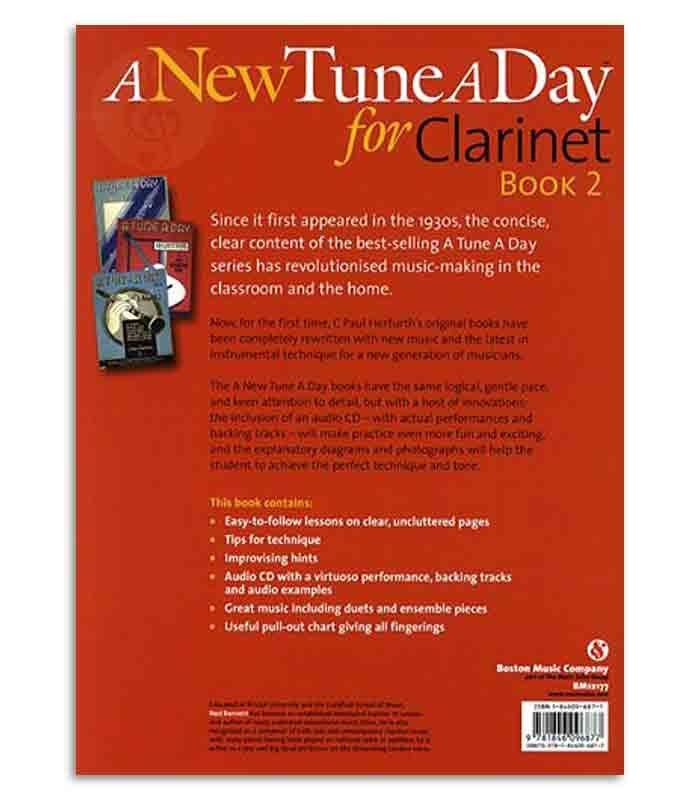 38  A tune a day a first book for clarinet instruction with Best Writers