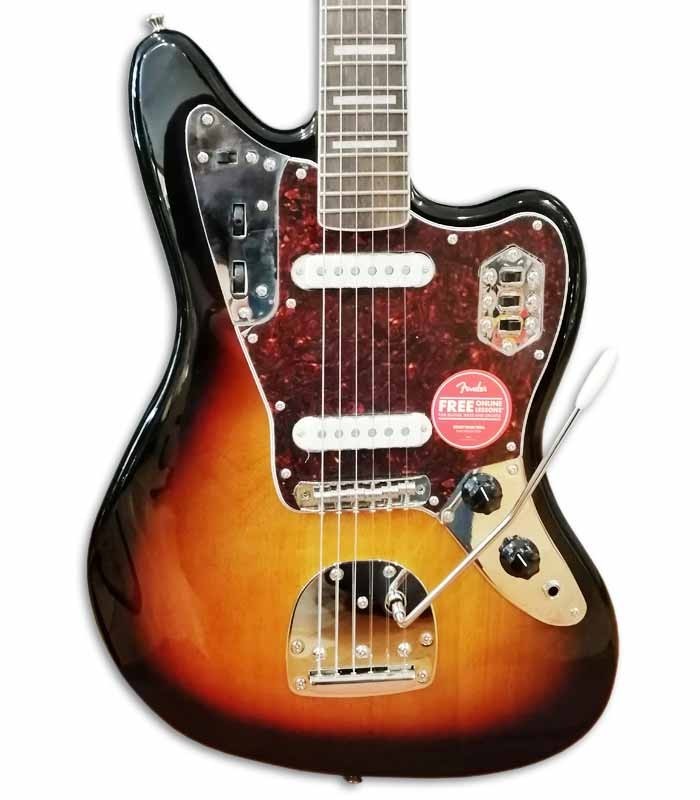 Electric Guitar Fender Squier Classic Vibe 70S Jaguar IL 3 Color Sunburst